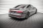 Preview: Maxton Heck Ansatz Flaps Diffusor für Audi S8 D5 schwarz Hochglanz AU-S8-D5-RSD1-G