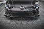 Preview: Maxton Front Ansatz V.2 für Volkswagen Golf R Mk8 schwarz Hochglanz VW-GO-8-R-FD2-G