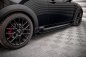Preview: Maxton Seitenschweller Ansatz für V.2 für Mini Cooper John Cooper Works R56 schwarz Hochglanz MC-S-2-56-JCW-SD1-G