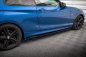 Preview: Maxton Seitenschweller Ansatz für BMW 2 M-Paket F22 schwarz Hochglanz BM-2-22-MPACK-SD1-G
