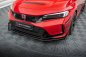 Preview: Maxton Street Pro Front Ansatz für +Flaps für + Flaps Honda Civic Type-R Mk 11 schwarz Hochglanz HOCI11TYPERCNC-FD1B+FSF1-G