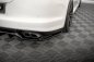Preview: Maxton Mittlerer Diffusor Heck Ansatz DTM Look für Porsche Panamera Turbo 970 schwarz Hochglanz PO-PA-970-TURBO-RD1G+RD2-G