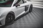 Preview: Maxton Seitenschweller Ansatz für Audi R8 Mk2 Facelift schwarz Hochglanz AU-R8-2F-SD1-G