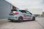 Preview: Maxton Racing Diffusor Heck Ansatz +Flaps für Ford Fiesta Mk8 ST schwarz Hochglanz FOFI8STCNC-RS1BRB+RSF1-G