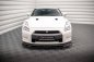 Preview: Maxton Front Ansatz für Nissan GTR R35 Facelift schwarz Hochglanz NI-GTR-4F2-FD1-G