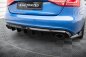 Preview: Maxton Diffusor Heck Ansatz Audi A4 S-Line Limousine / Avant B8 (Version mit Einzel-Auspuffendrohren beidseitig) AU-S4-B8-RS1GO_O