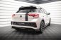 Preview: Maxton Mittlerer Diffusor Heck Ansatz DTM Look für Volkswagen T-Roc R Mk1 Facelift schwarz Hochglanz VW-T-ROC-1-R-RD1G+RD2-G