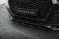 Preview: Maxton Front Ansatz V.2 Audi SQ7 / Q7 S-Line Mk2 schwarz Hochglanz AU-SQ7-2-FD2G+FD2R-G