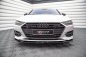 Preview: Maxton Front Ansatz V.2 für Audi A7 C8 schwarz Hochglanz AU-A7-C8-FD2-G