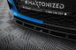 Preview: Maxton Front Ansatz V.1 Audi TT S / TT S-Line 8S Facelift schwarz Hochglanz AU-TT-3F-S-FD1-G