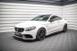 Preview: Maxton Seitenschweller Ansatz für V.2 für Mercedes-AMG C 63 AMG Coupe C205 Facelift schwarz Hochglanz ME-C-205F-AMG-C-SD2-G