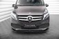 Preview: Maxton Front Ansatz V.2 Mercedes-Benz V-Klasse W447 Facelift schwarz Hochglanz ME-V-447F-FD2G+FD2R-G