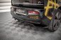 Preview: Maxton Mittlerer Diffusor Heck Ansatz DTM Look für BMW i3 Mk1 Facelift schwarz Hochglanz BM-I3-1-RD1G+RD2-G