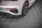 Preview: Maxton Street Pro Heck Ansatz Flaps Diffusor für Audi S3 Sportback 8Y AUS38YCNC-RSD1BRB