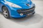 Preview: Maxton Front Ansatz für Peugeot 207 Sport schwarz Hochglanz PE-207-SPORT-FD1-G