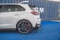 Preview: Maxton Heck Ansatz Flaps Diffusor V.4 für Hyundai I30 N Mk3 Hatchback schwarz Hochglanz HY-I30-3-N-RSD5-G