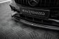 Preview: Maxton Front Ansatz V.1 Mercedes-Benz A AMG-Line W176 Facelift schwarz Hochglanz ME-A-176F-AMGLINE-FD1-G
