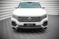 Preview: Maxton Front Ansatz für Volkswagen Touareg R-Line Mk3 schwarz Hochglanz VW-TO-3-RLINE-FD1G+FD1R-G