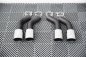 Preview: Maxton Auspuff Endrohre Chrome Cupra Formentor Mk1 CU-FO-101RSBL-CHROME