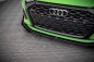 Preview: Maxton Street Pro Front Ansatz für +Flaps für V.1 + Flaps Audi RS3 8Y schwarz Hochglanz AURS38YCNC-FD1BRB+FSF1-G