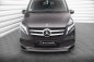 Preview: Maxton Front Ansatz V.1 Mercedes-Benz V-Klasse W447 Facelift schwarz Hochglanz ME-V-447F-FD1-G