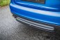 Preview: Maxton Mittlerer Diffusor Heck Ansatz für Audi S4 / A4 S-Line B8 Limousine schwarz Hochglanz AU-S4-B8-RD1-G