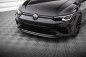 Preview: Maxton Front Ansatz V.7 VW Golf R Mk8 schwarz Hochglanz VW-GO-8-R-FD7-G