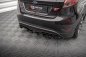 Preview: Maxton Diffusor Heck Ansatz für Ford Fiesta ST (5-Türige version) Mk7 Facelift schwarz Hochglanz FO-FI-7F-ST-5D-RS1-G