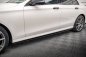 Preview: Maxton Seitenschweller Ansatz für Mercedes-Benz E AMG-Line W213 Facelift schwarz Hochglanz ME-E-213F-AMGLINE-SD1-G