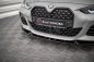 Preview: Maxton Front Ansatz V.2 für BMW 4er / i4 Gran Coupe M-Paket G26 schwarz Hochglanz BM-4-G26-MPACK-GC-FD2-G