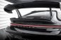 Preview: Maxton Unterer HeckSpoiler CAP Abrisskante Porsche 911 992 GT3 schwarz Hochglanz PO-911-992-GT3-CAP2-G