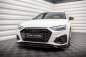 Preview: Maxton Front Ansatz V.1 für Audi A4 S-Line / S4 B9 Facelift schwarz Hochglanz AU-A4-B9F-SLINE-FD1-G