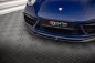 Preview: Maxton Front Ansatz V.2 für Porsche 911 Carrera Aero 992 schwarz Hochglanz PO-911-992-CA-AERO-FD2-G
