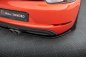 Preview: Maxton Heck Ansatz Flaps Diffusor für Porsche 718 Cayman 982c schwarz Hochglanz PO-CA-718-RSD1-G