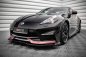 Preview: Maxton Front Ansatz V.1 für Nissan 370Z Nismo Facelift schwarz Hochglanz NI-370Z-NISMO-FD1-G
