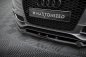 Preview: Maxton Front Ansatz V.3 Audi S5 / A5 S-Line Coupe / Sportback 8T Facelift schwarz Hochglanz AU-S5-1F-FD1-G