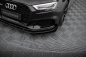 Preview: Maxton Street Pro Front Ansatz + Flaps V.1 + Flaps Audi RS3 Limousine 8V Facelift schwarz Hochglanz AURS38VFSCNC-FD1B+FSF1-G
