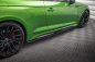 Preview: Maxton Street Pro Seitenschweller Ansatz für Audi RS5 Coupe F5 Facelift AURS52FCCNC-SD1BRB