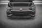 Preview: Maxton Front Ansatz V.3 für Volkswagen Golf R Mk8 schwarz Hochglanz VW-GO-8-R-FD3-G