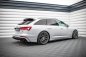 Preview: Maxton Diffusor Heck Ansatz + Endschalldampfer Sportauspuff Attrappe Audi A6 S-Line / S6 C8 / C8 Facelift AU-A6-C8-SLINE-RS1G+RS1RG+BLACK