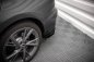 Preview: Maxton Street Pro Heck Ansatz Flaps Diffusor +Flaps für Audi S3 Limousine 8Y schwarz Hochglanz AUS38YSCNC-RSD1BRB+RSF1-G