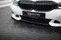 Preview: Maxton Front Ansatz V.2 BMW 3er Sport Line G20 / G21 schwarz Hochglanz BM-3-20-SPORT-FD2-G