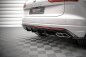 Preview: Maxton Diffusor Heck Ansatz für Volkswagen Touareg R-line Mk3 schwarz Hochglanz VW-TO-3-RLINE-RS1-G