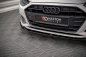 Preview: Maxton Front Ansatz V.1 für Audi A4 B9 Facelift schwarz Hochglanz AU-A4-B9F-FD1-G