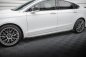 Preview: Maxton Street Pro Seitenschweller Ansatz + Flaps Ford Mondeo Sport Mk5 Facelift / Fusion Sport Mk2 Facelift schwarz Hochglanz FOMO5FSPORTCNC-SD1BRB+SF1-G