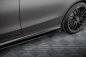 Preview: Maxton Side Flaps Mercedes-AMG C63 Limousine / Kombi W205 Facelift schwarz Hochglanz MEC205F63CNC-SF1-G