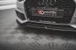 Preview: Maxton Front Ansatz V.4 für Audi S4 / A4 S-Line B9 schwarz Hochglanz AU-A4-B9-SLINE-FD4-G