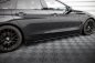 Preview: Maxton Street Pro Seitenschweller Ansatz für + Flaps BMW 4er Gran Coupe F36 schwarz Hochglanz BM4F36GCCNC-SD1BRB+SF1-G