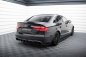 Preview: Maxton Diffusor Heck Ansatz Audi A4 B8 (Version mit Einzelauspuff auf zwei Seiten) AU-A4-B8-RS1GO_O
