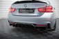 Preview: Maxton Diffusor Heck Ansatz BMW 4er Coupe / Gran Coupe / Cabrio M-Paket F32 / F36 / F33 (Version mit Einzelauspuff auf beiden Seiten) BM-4-F32-MPACK-RS1GO_O